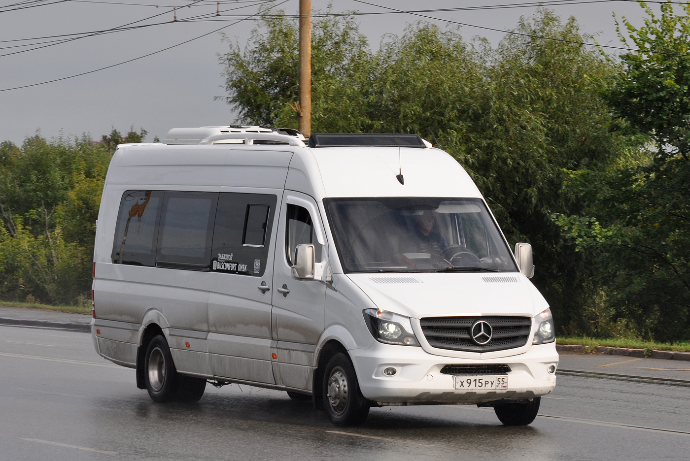 Омская область, Луидор-223602 (MB Sprinter) № Х 915 РУ 55
