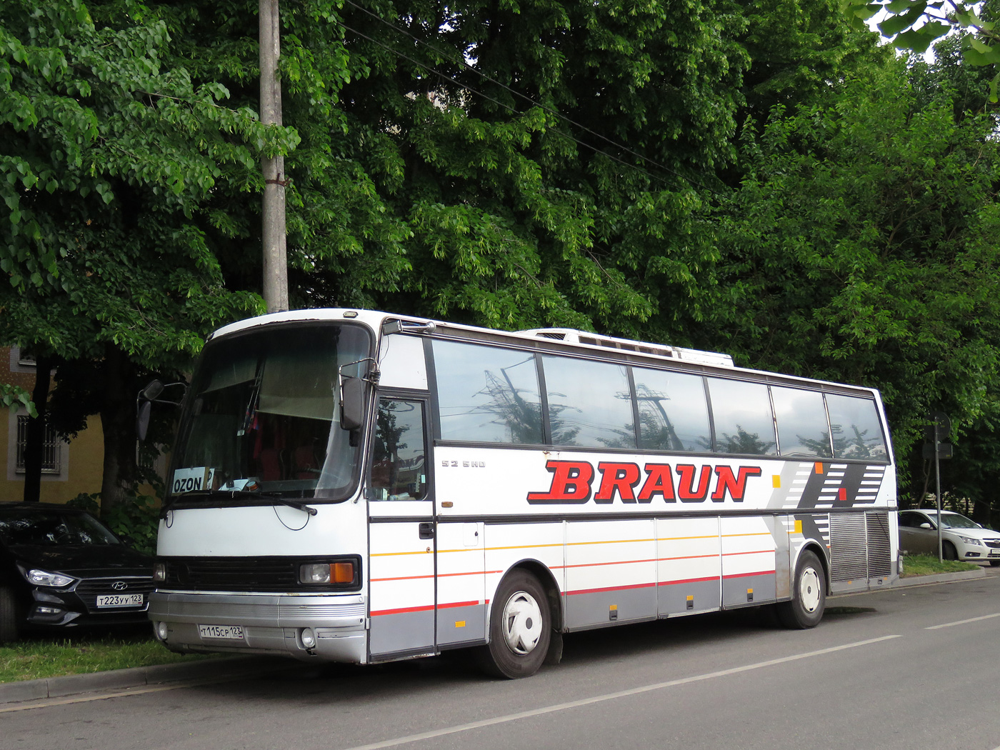 Краснодарский край, Setra S215HD № Т 115 СР 123