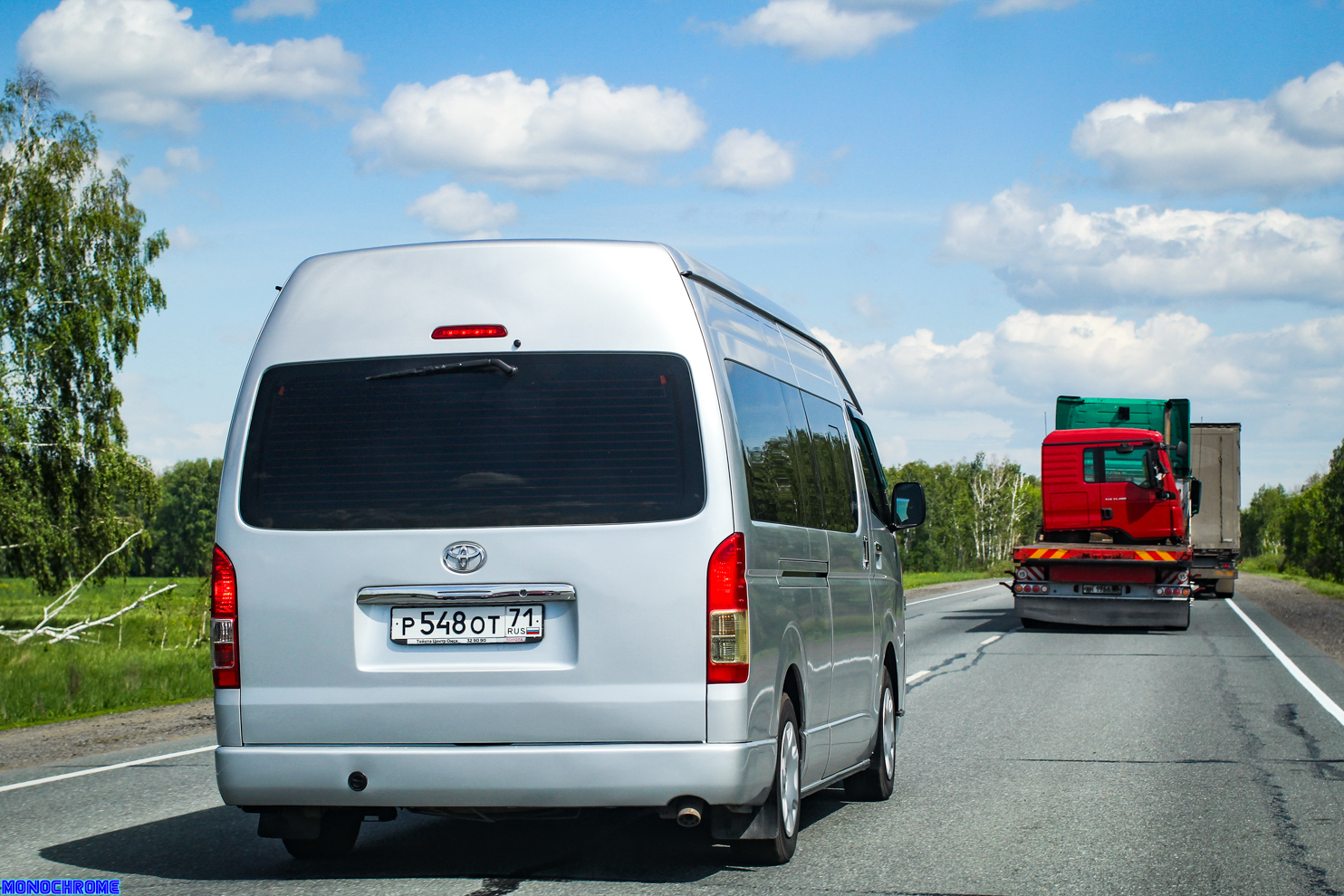 Омская область, Toyota HiAce TRH223L № Р 548 ОТ 71