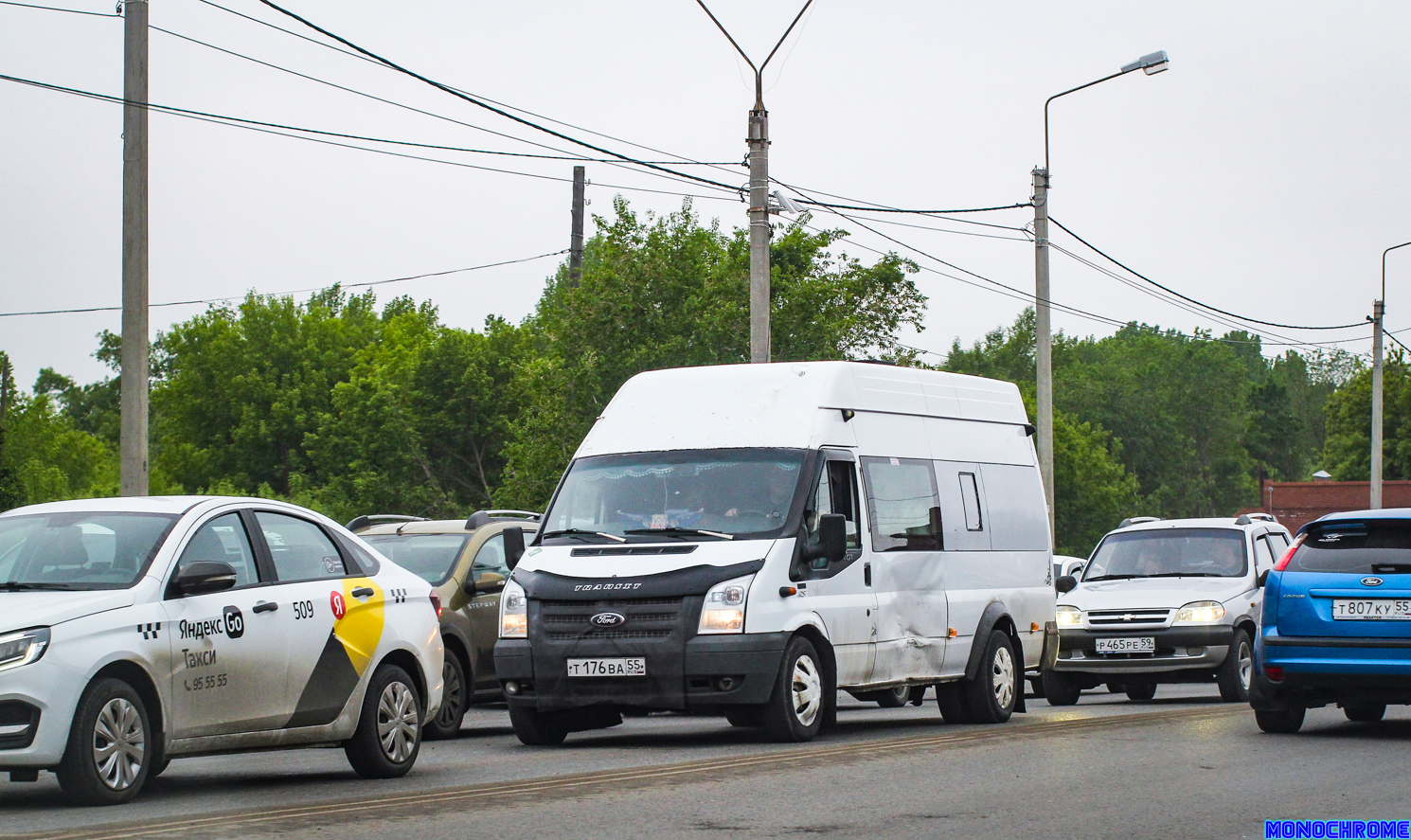 Омская область, Нижегородец-222709  (Ford Transit) № Т 176 ВА 55