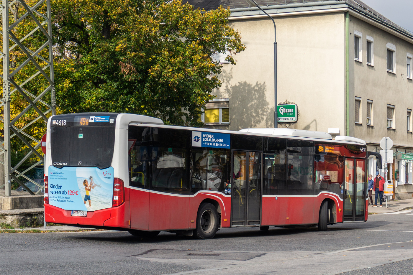 Австрия, Mercedes-Benz Citaro C2 № 4918