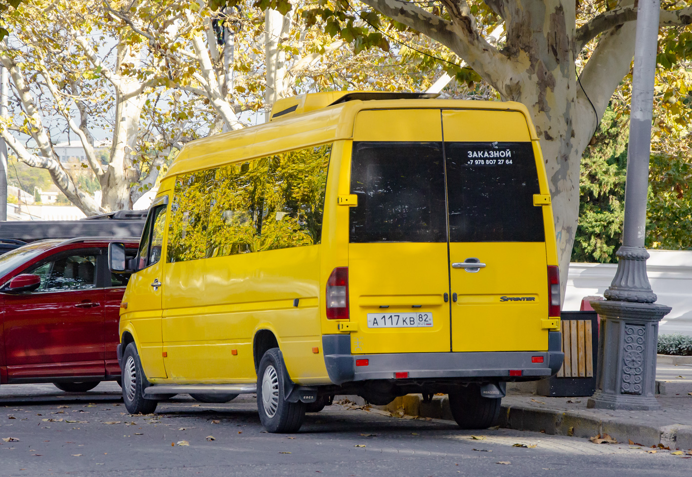 Республика Крым, Mercedes-Benz Sprinter W903 313CDI № А 117 КВ 82
