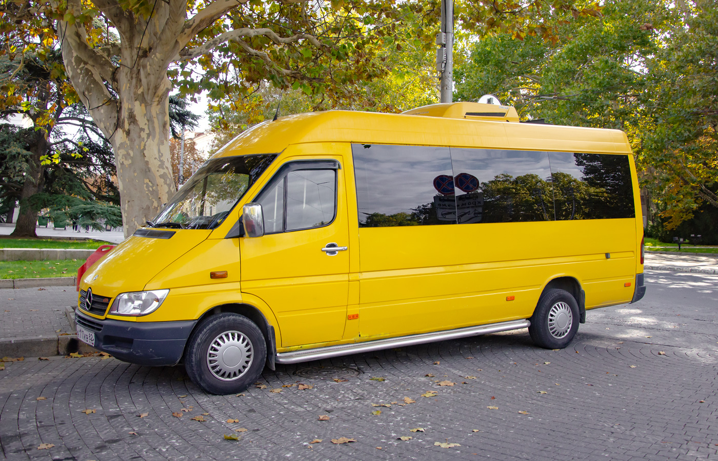 Республика Крым, Mercedes-Benz Sprinter W903 313CDI № А 117 КВ 82