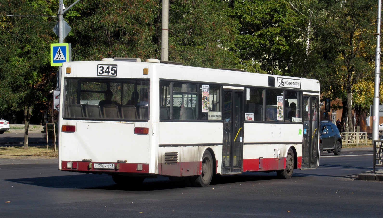 Липецкая область, Mercedes-Benz O405 № Е 396 КМ 48