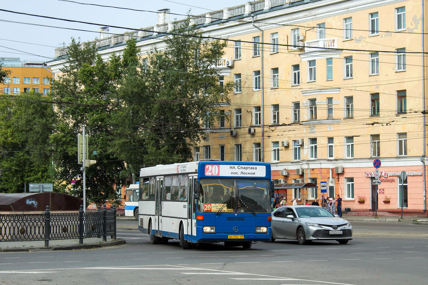 Алтайский край, Mercedes-Benz O405 № АО 552 22