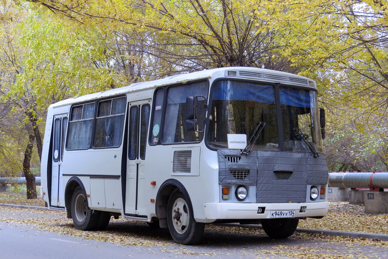 Волгоградская область, ПАЗ-32054 № К 949 УУ 134 Волгоградская область, ПАЗ-32054 № К 949 УУ 134