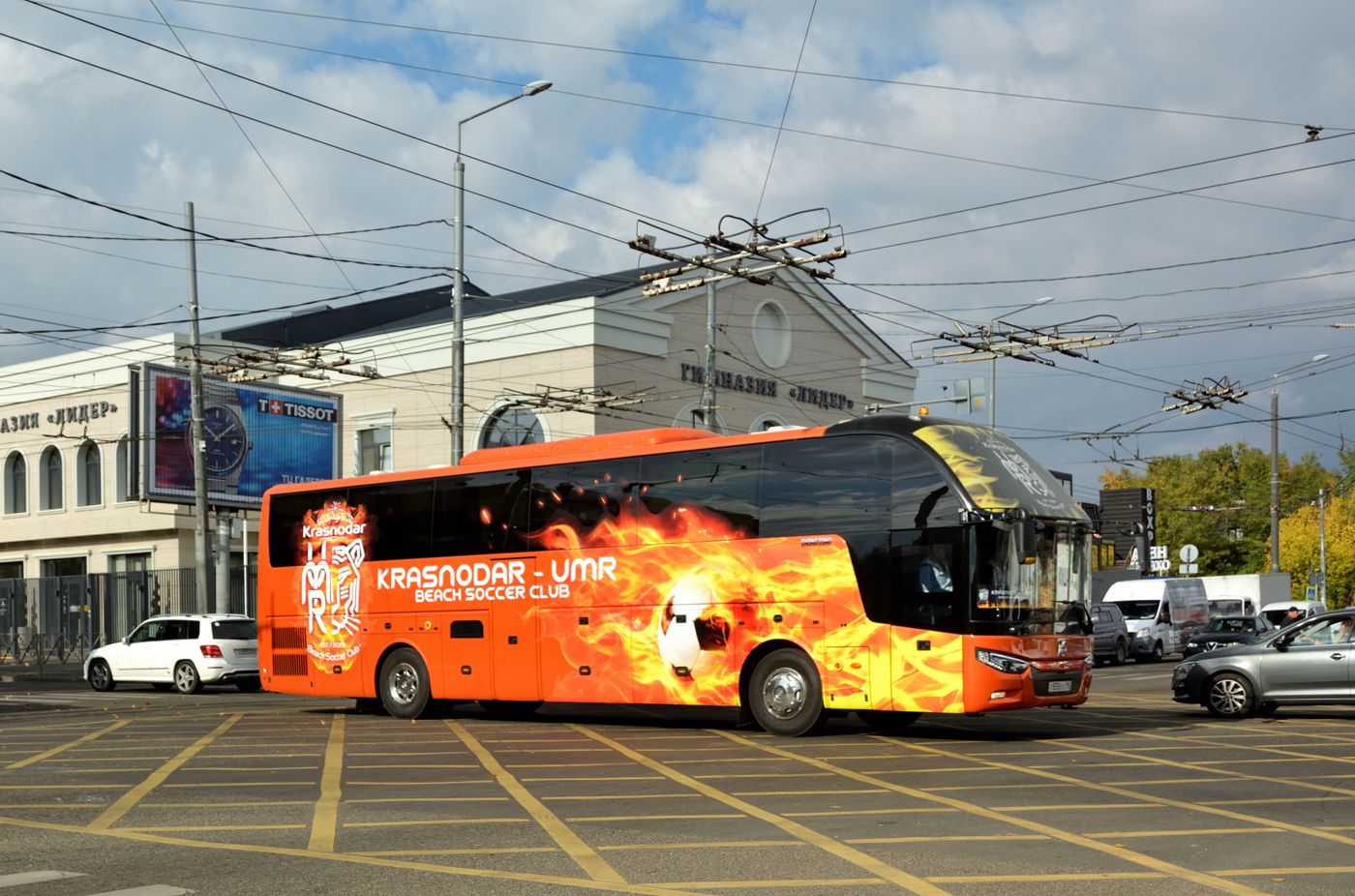 Краснодарский край, Zhong Tong LCK6127H ComPass № Т 555 ЕХ 193