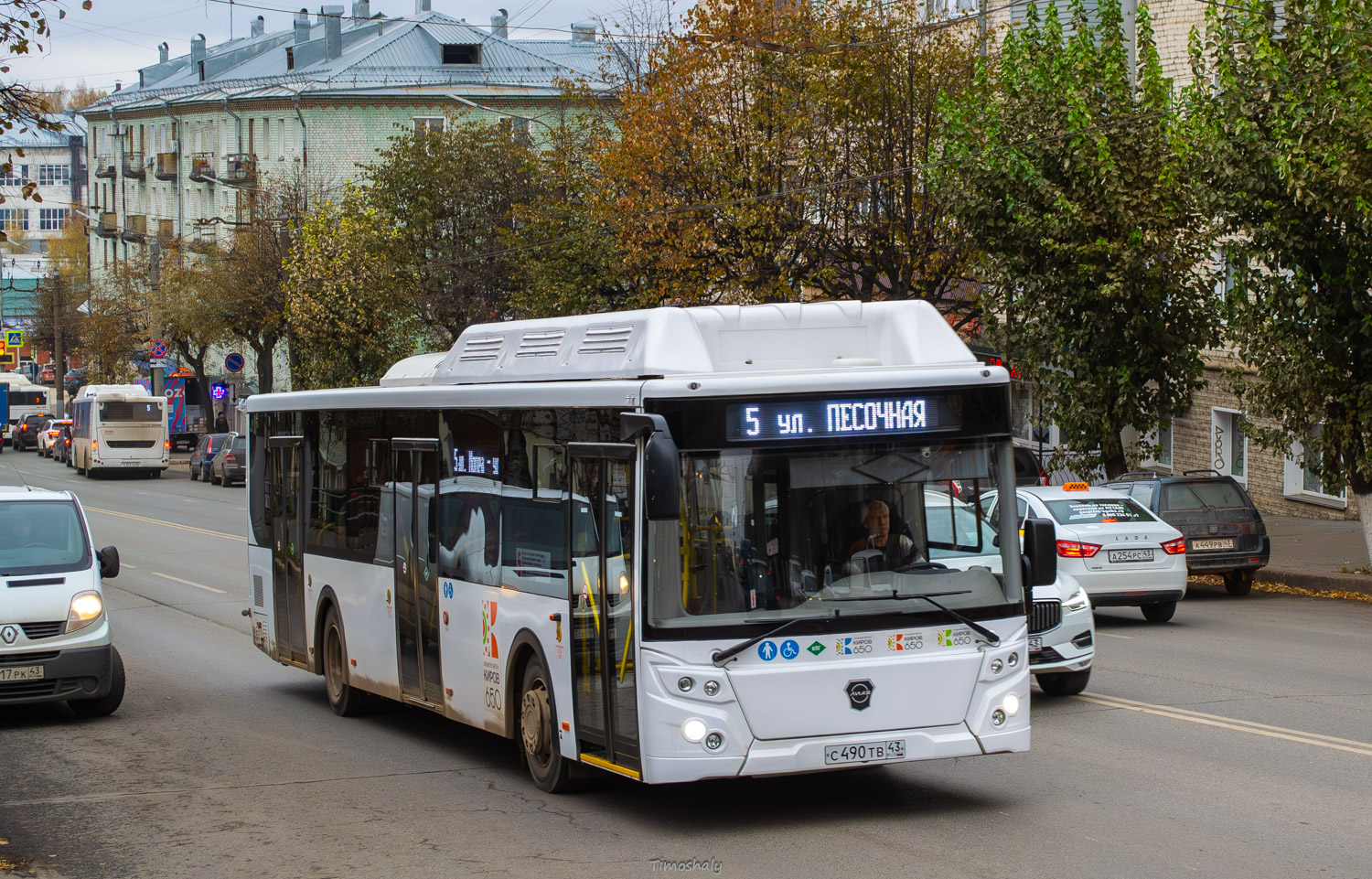 Кировская область, ЛиАЗ-5292.67 (CNG) № С 490 ТВ 43