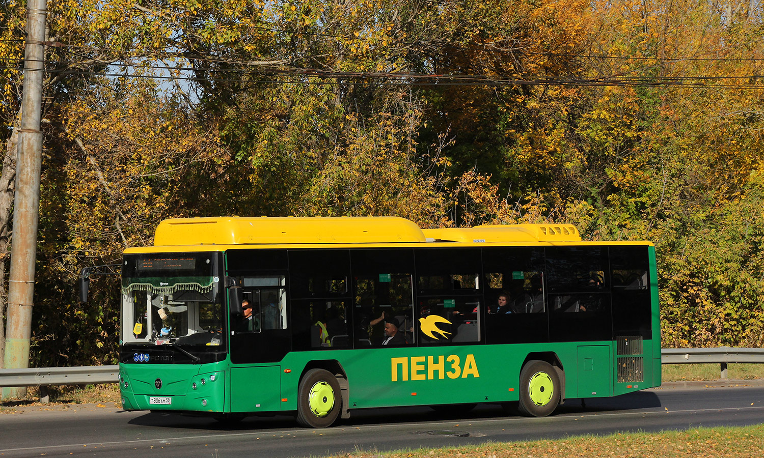 Пензенская область, Foton BJ6105C6MCD-1 № Т 806 АМ 58