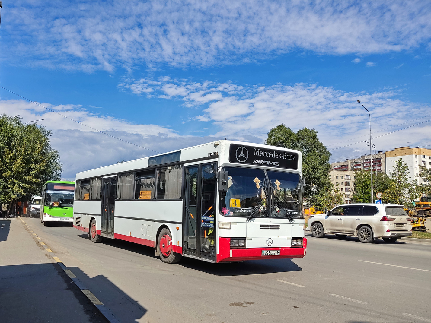 Абайская область, Mercedes-Benz O405 № 225 LAZ 16