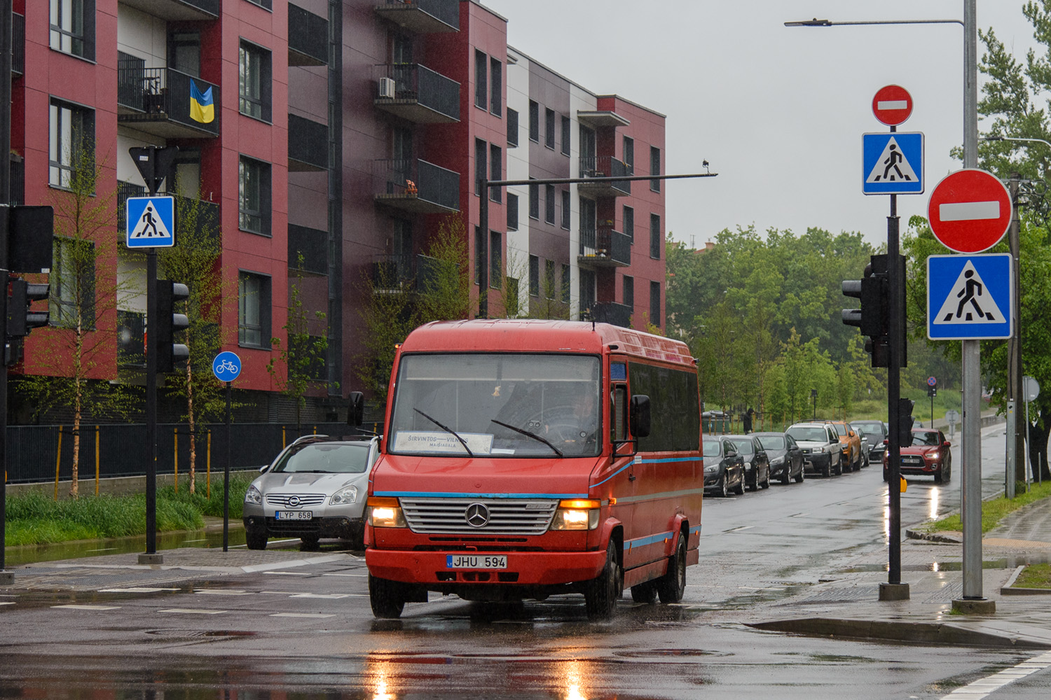 Литва, Mercedes-Benz Vario 814D № JHU 594