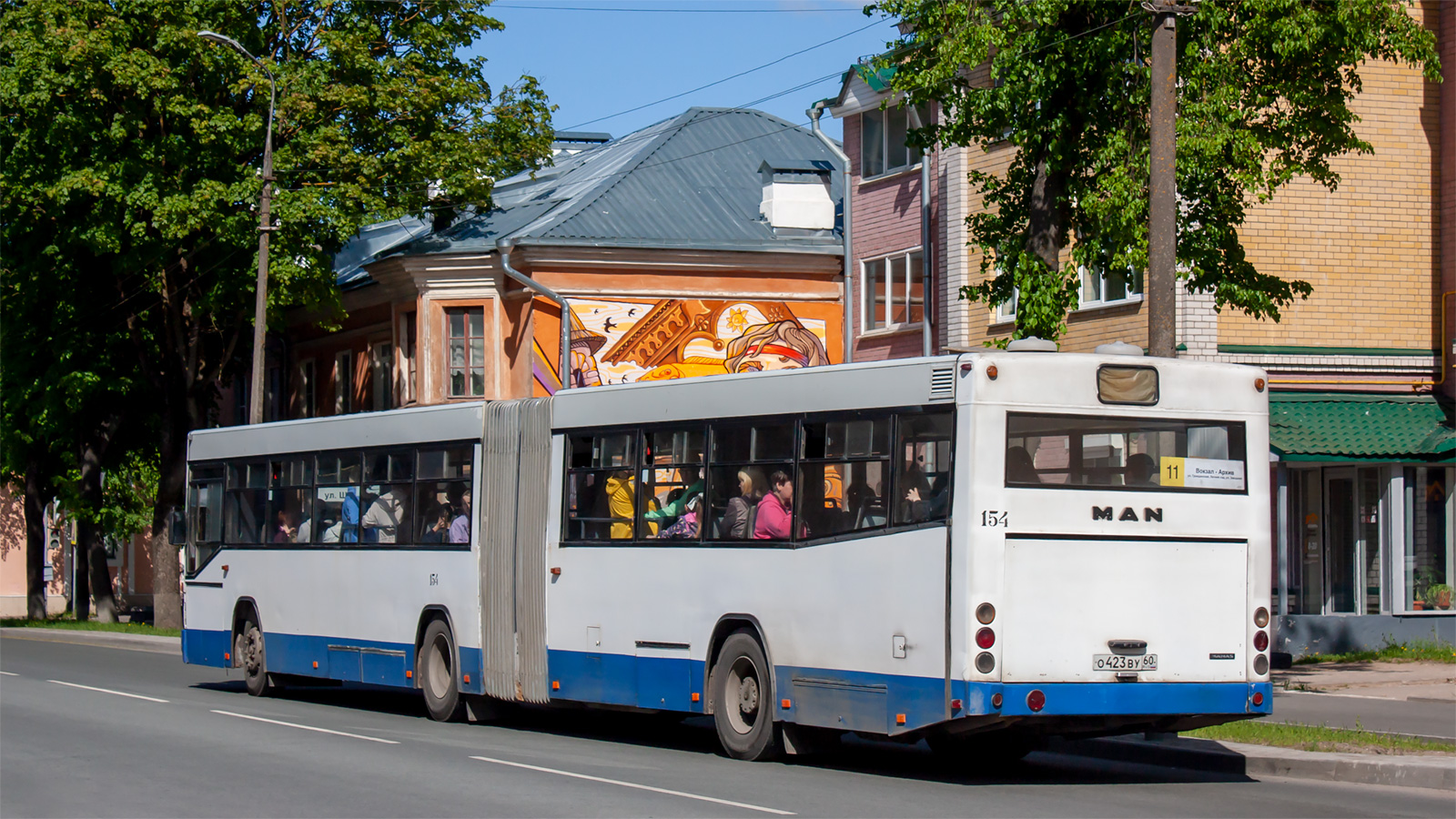 Pskov region, MAN A61 SG312 # 154