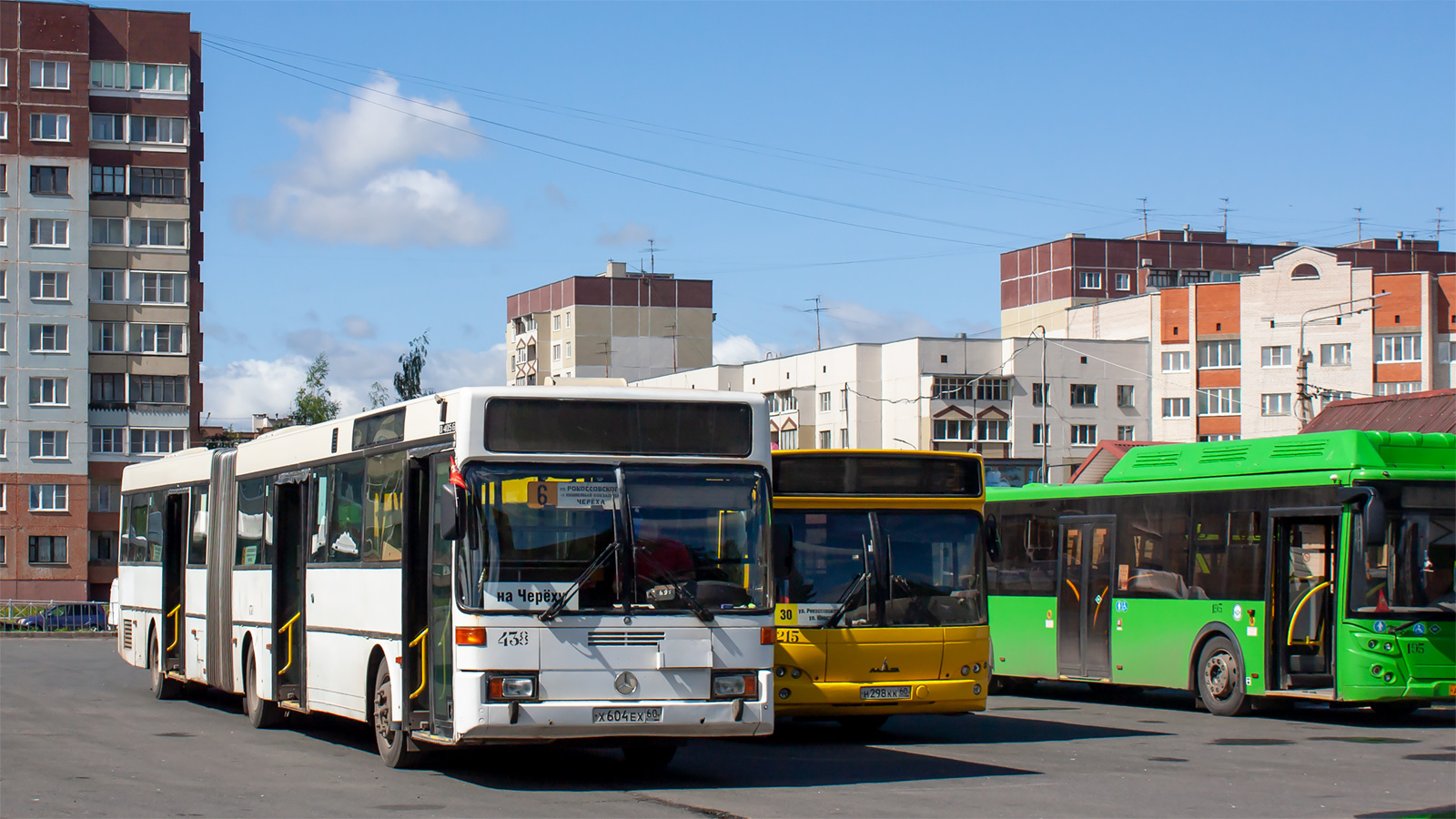 Pskov region, Mercedes-Benz O405G # 438