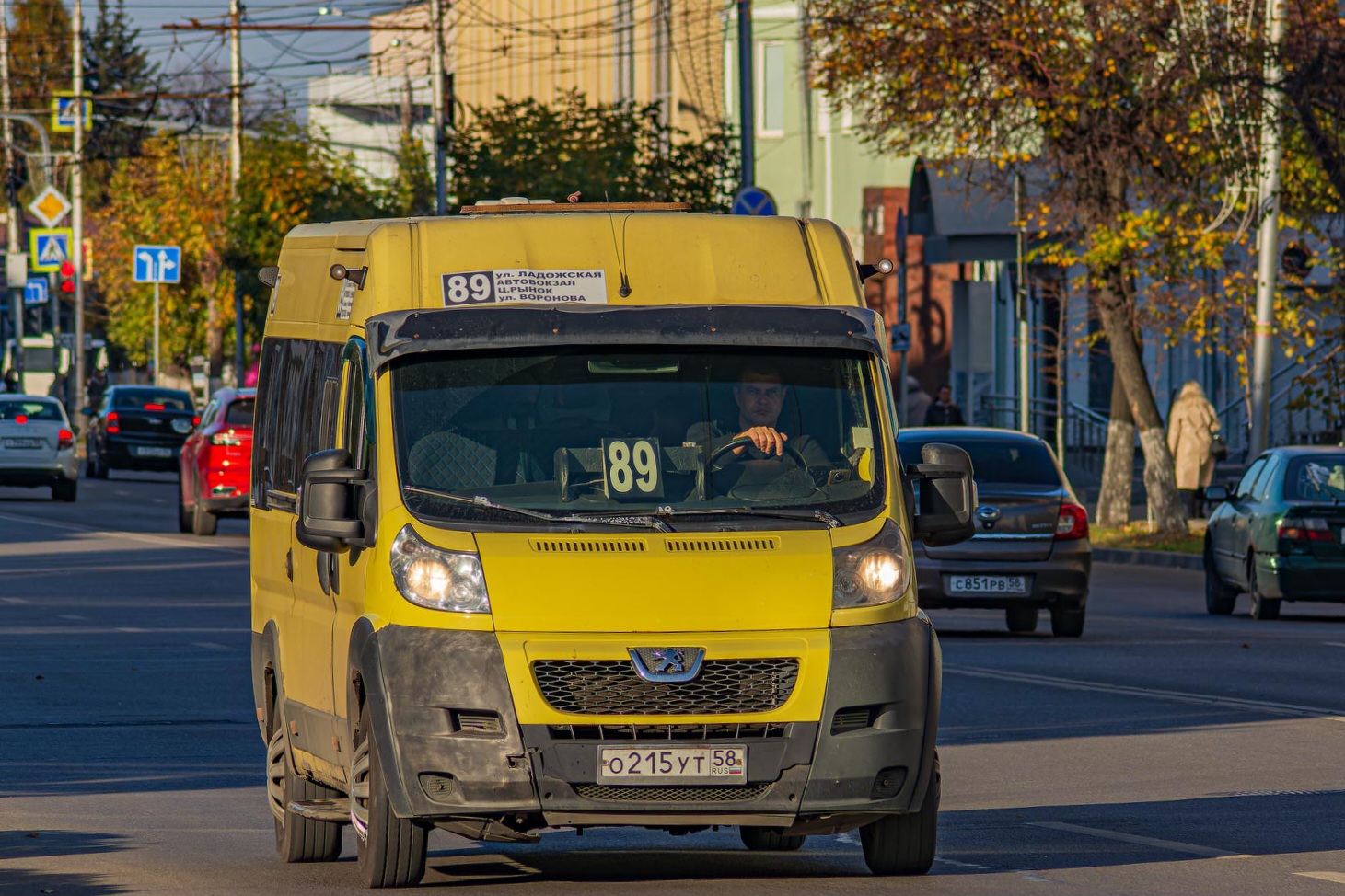 Пензенская область, Нижегородец-2227SK (Peugeot Boxer) № О 215 УТ 58