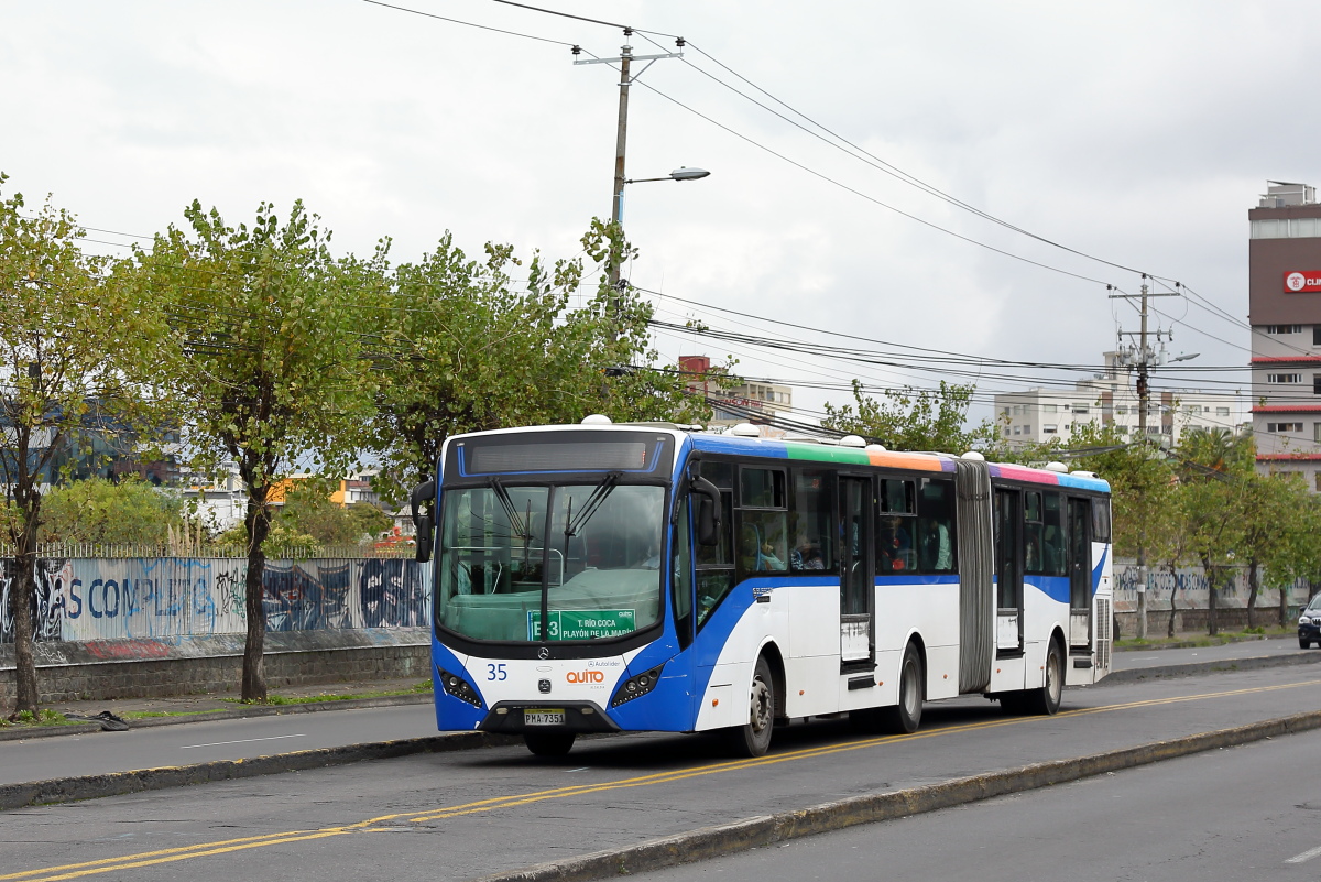 Эквадор, Busscar Urbanuss Pluss S4 № M35