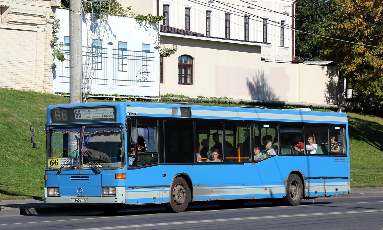 Пензенская область, Mercedes-Benz O405N2 № Т 340 АВ 58