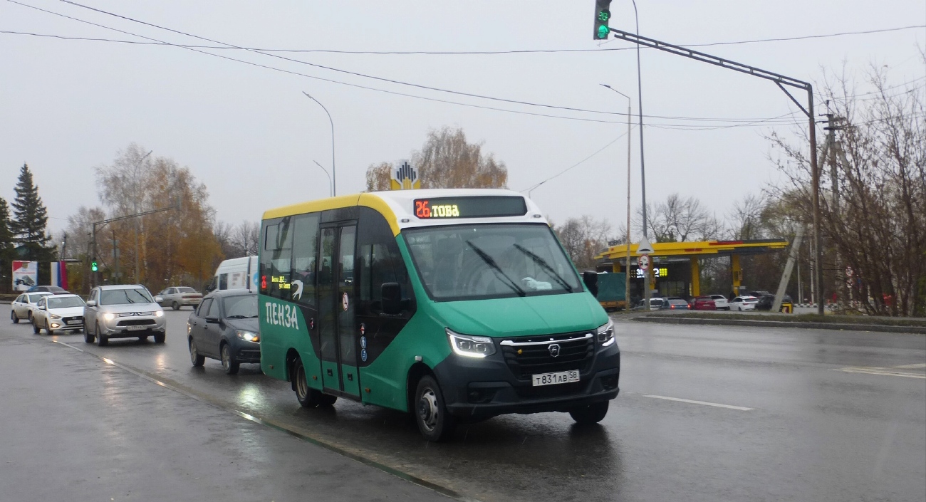 Пензенская область, ГАЗ-A68R52 City № Т 831 АВ 58
