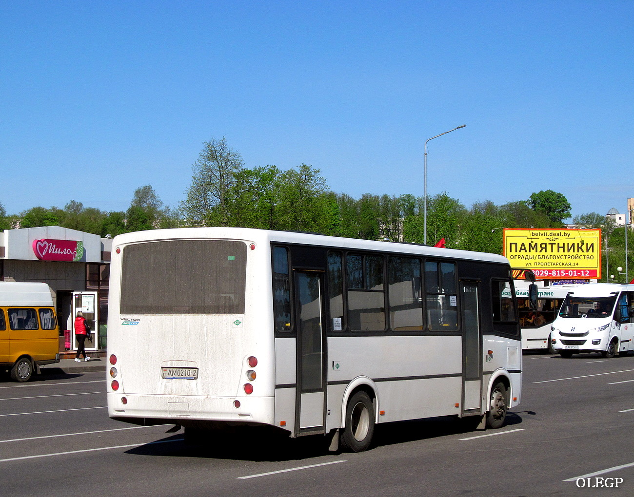 Витебская область, ПАЗ-320412 (все) № АМ 0210-2