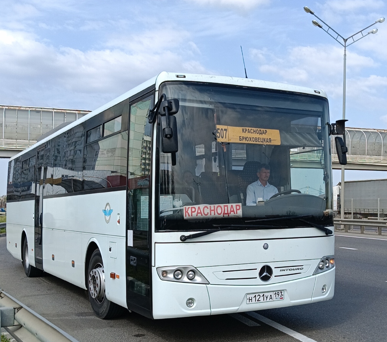 Краснодарский край, Mercedes-Benz Intouro II № Н 121 УА 193