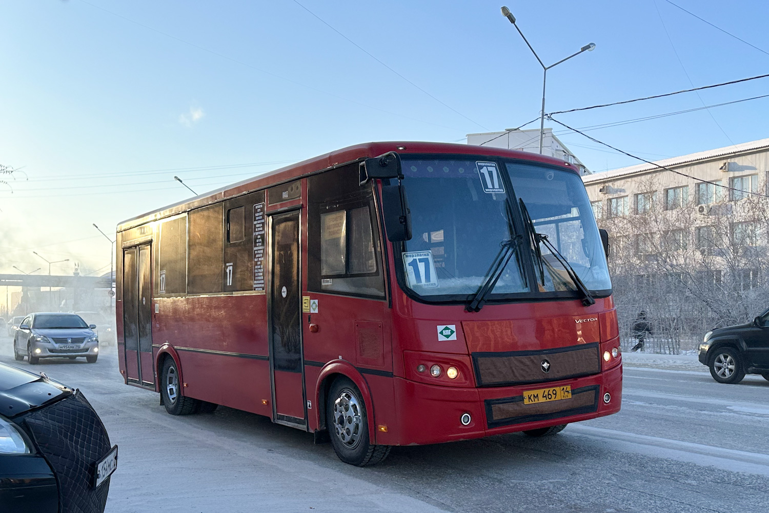 Саха (Якутия), ПАЗ-320414-14 "Вектор" № КМ 469 14