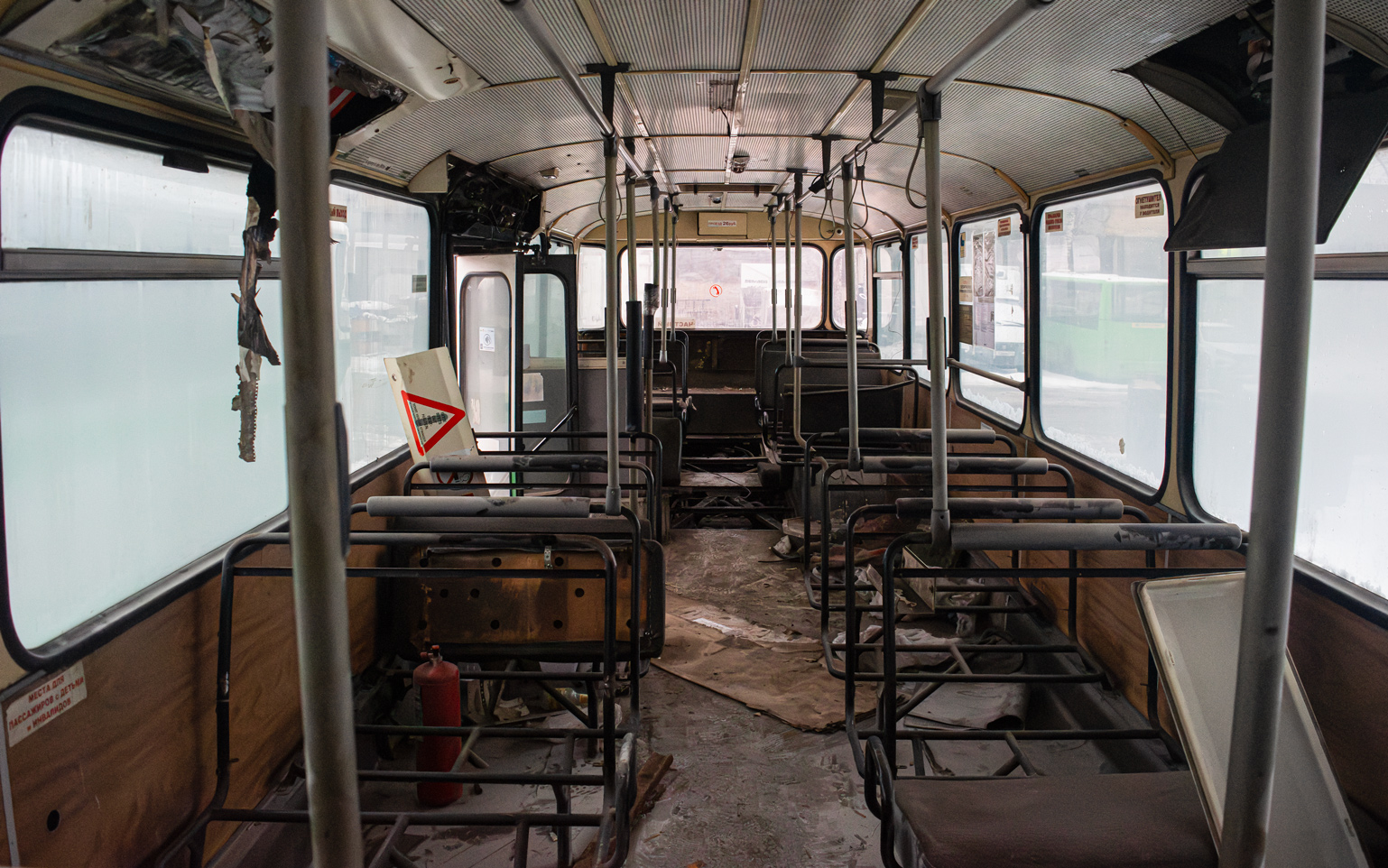 Sverdlovsk region, Mercedes-Benz O305 # Х 618 ММ 96