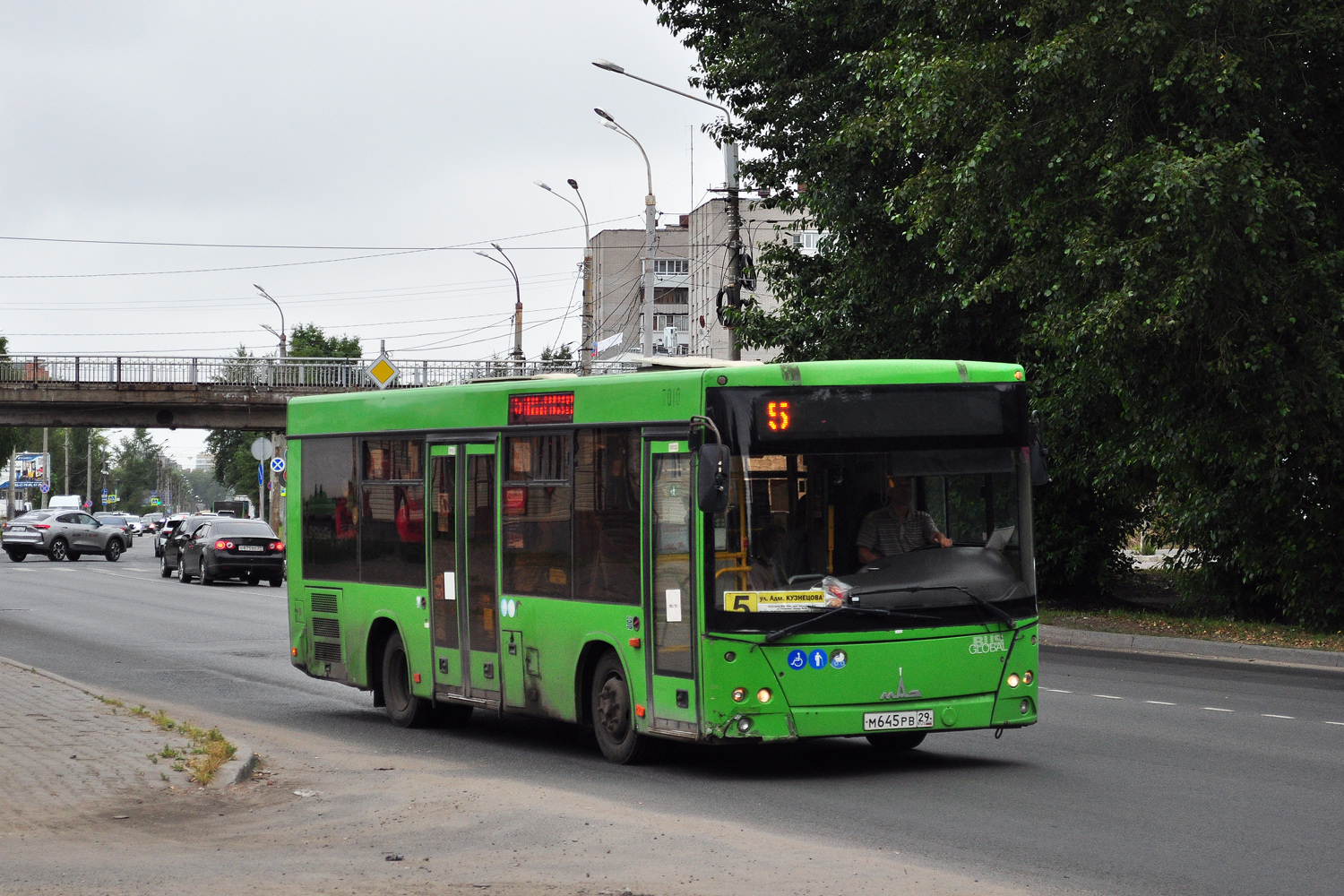 Архангельская область, МАЗ-206.086 № 7010