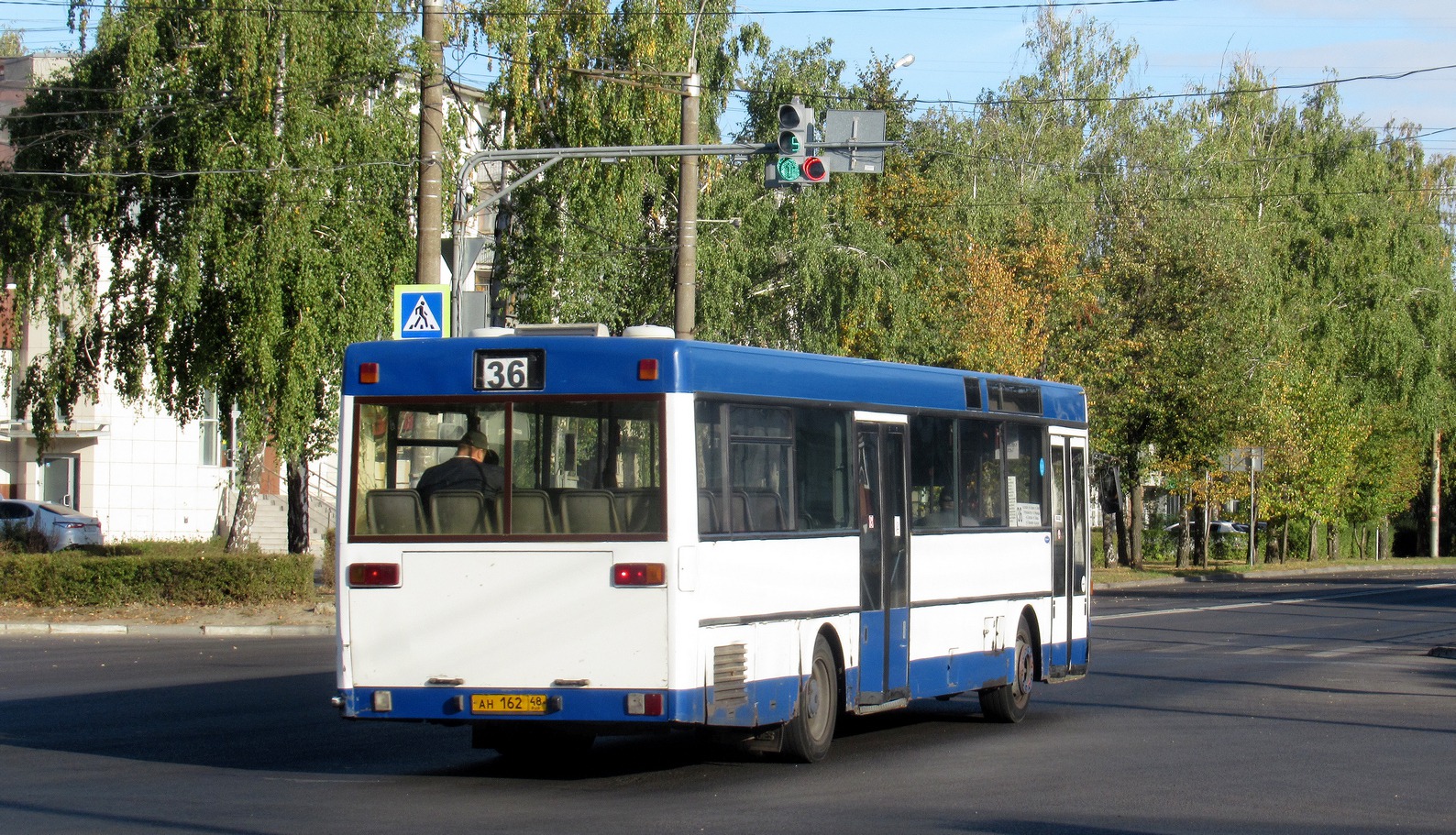 Липецкая область, Mercedes-Benz O405 № АН 162 48