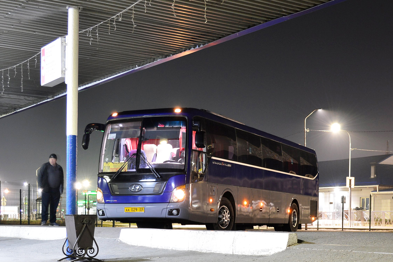 Краснодарский край, Hyundai Universe Space Luxury № АА 029 23