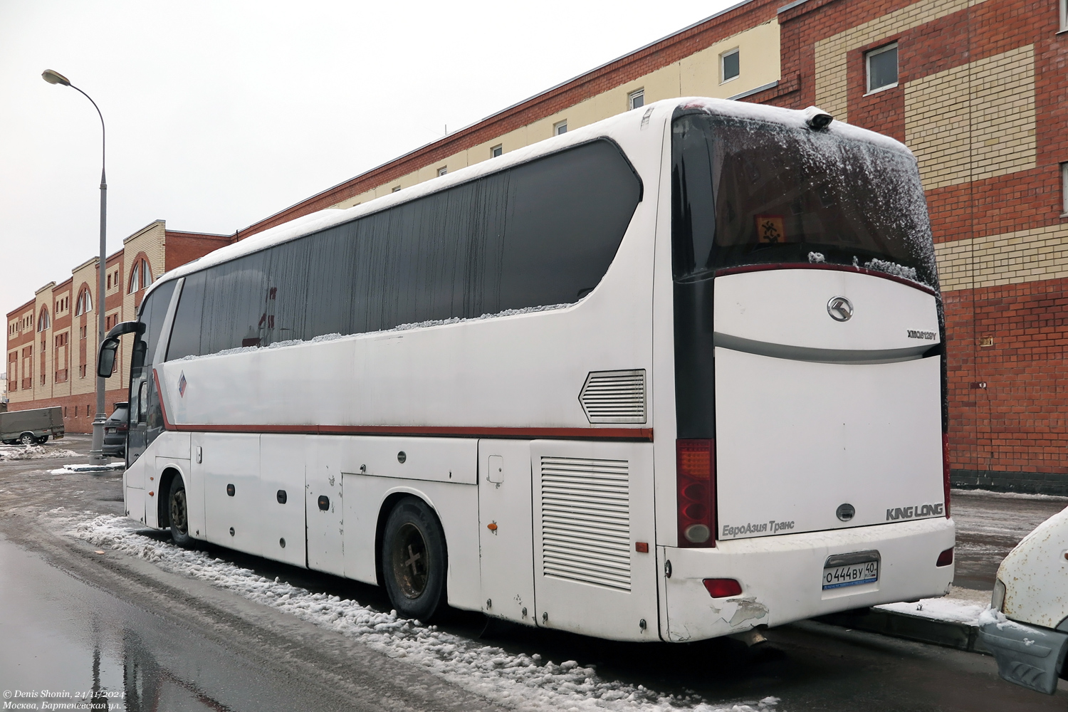 Калужская область, King Long XMQ6129Y № О 444 ВУ 40