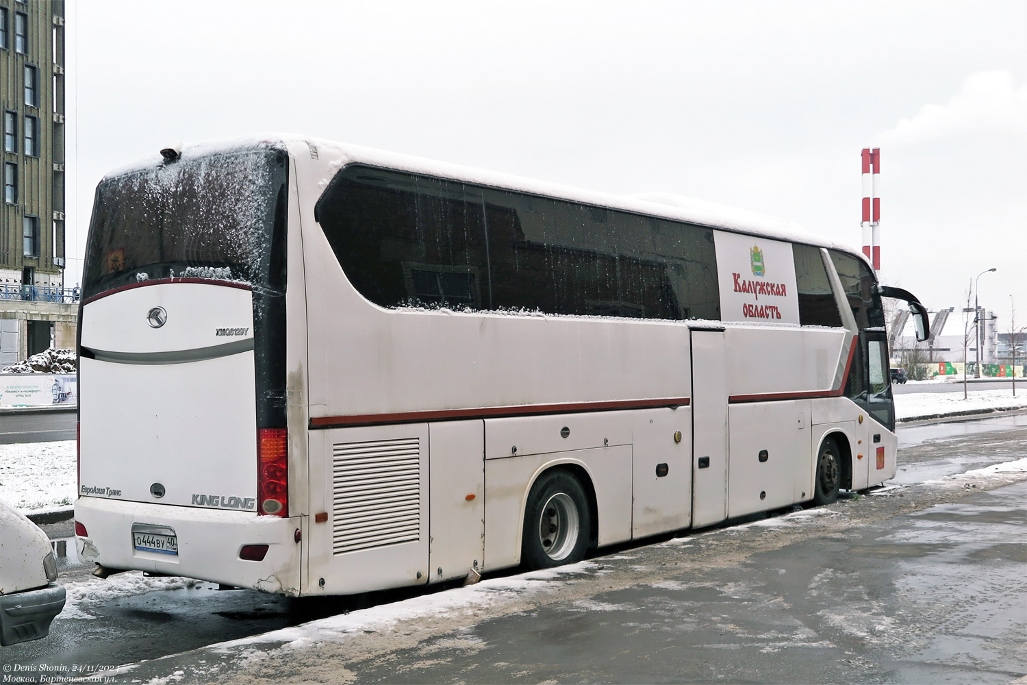 Калужская область, King Long XMQ6129Y № О 444 ВУ 40