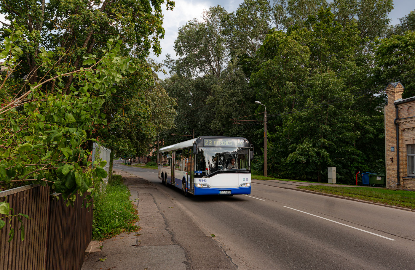 Латвия, Solaris Urbino II 15 № 75663