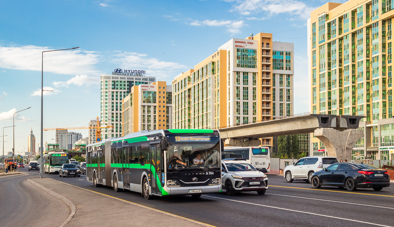Астана, Yutong ZK6180HG (QazTehna) № A764