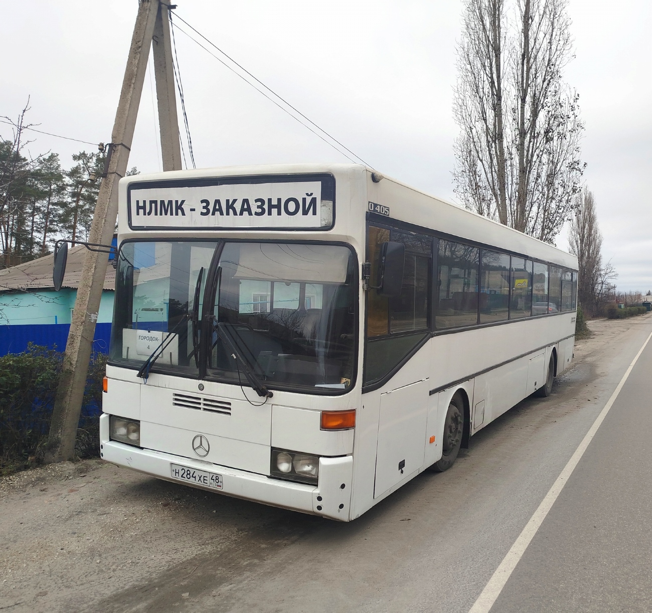 Липецкая область, Mercedes-Benz O405 № Н 284 ХЕ 48