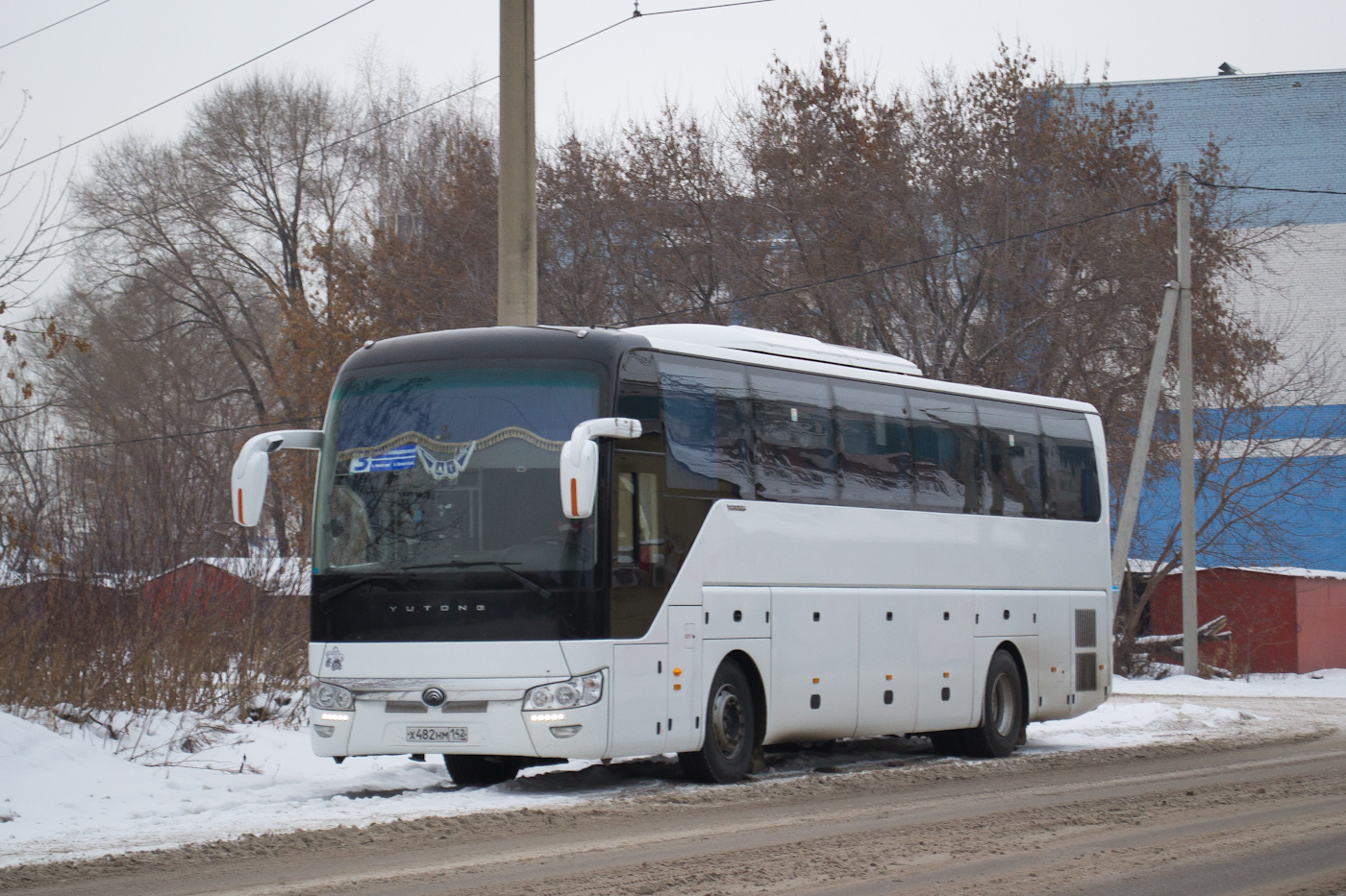 Кемеровская область - Кузбасс, Yutong ZK6122H9 № Х 482 НМ 142
