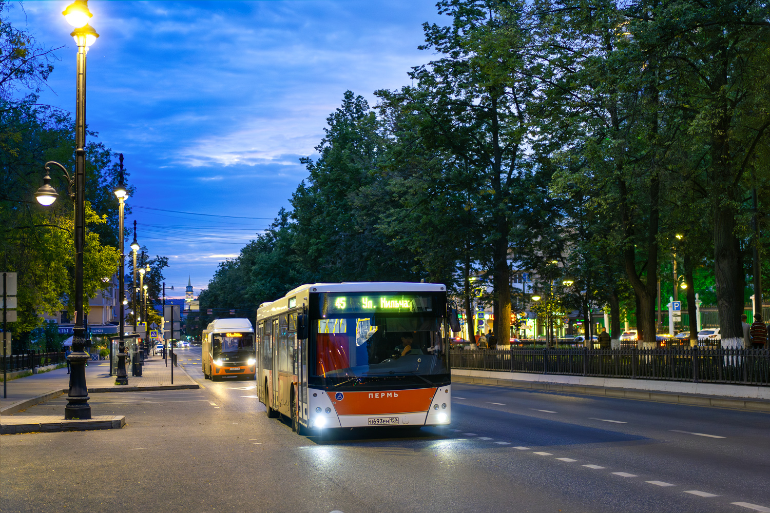 Пермский край, МАЗ-203.016 № Н 693 ЕН 159