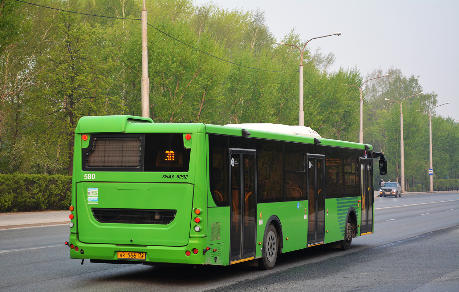 Тюменская область, ЛиАЗ-5292.65 № 580 Тюменская область, ЛиАЗ-5292.65 № 580