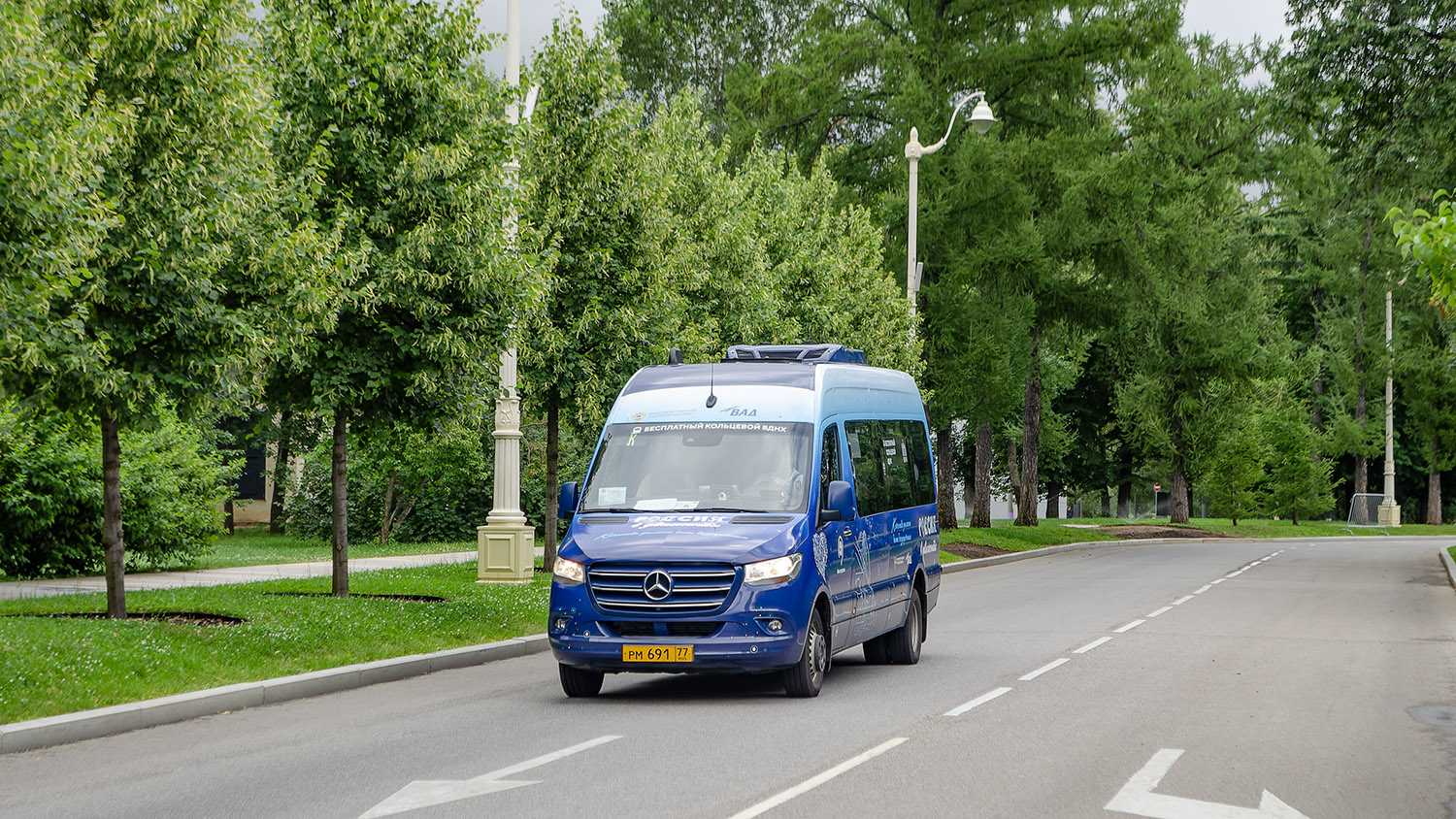 Москва, Луидор-223621 (MB Sprinter) № РМ 691 77
