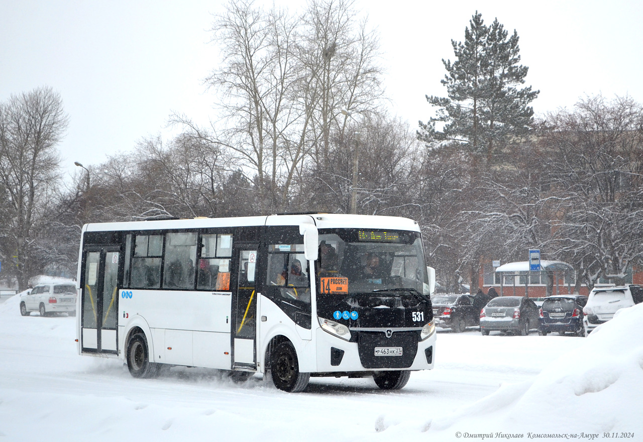 Хабаровский край, ПАЗ-320415-04 "Vector Next" № 531