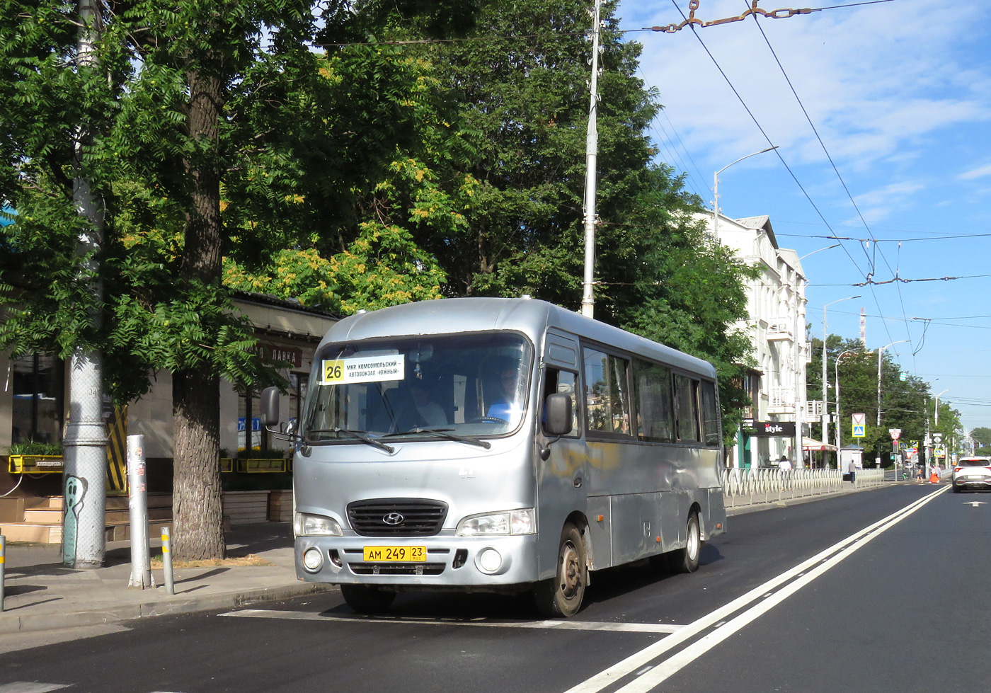 Краснодарский край, Hyundai County LWB (ТагАЗ) № АМ 249 23