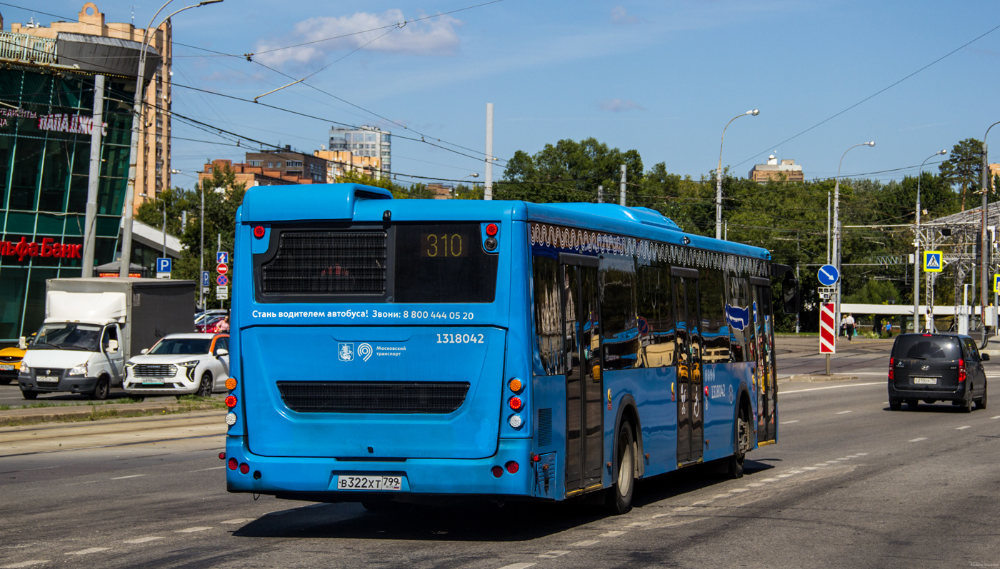 Москва, ЛиАЗ-5292.65 № 1318042 Москва, ЛиАЗ-5292.65 № 1318042