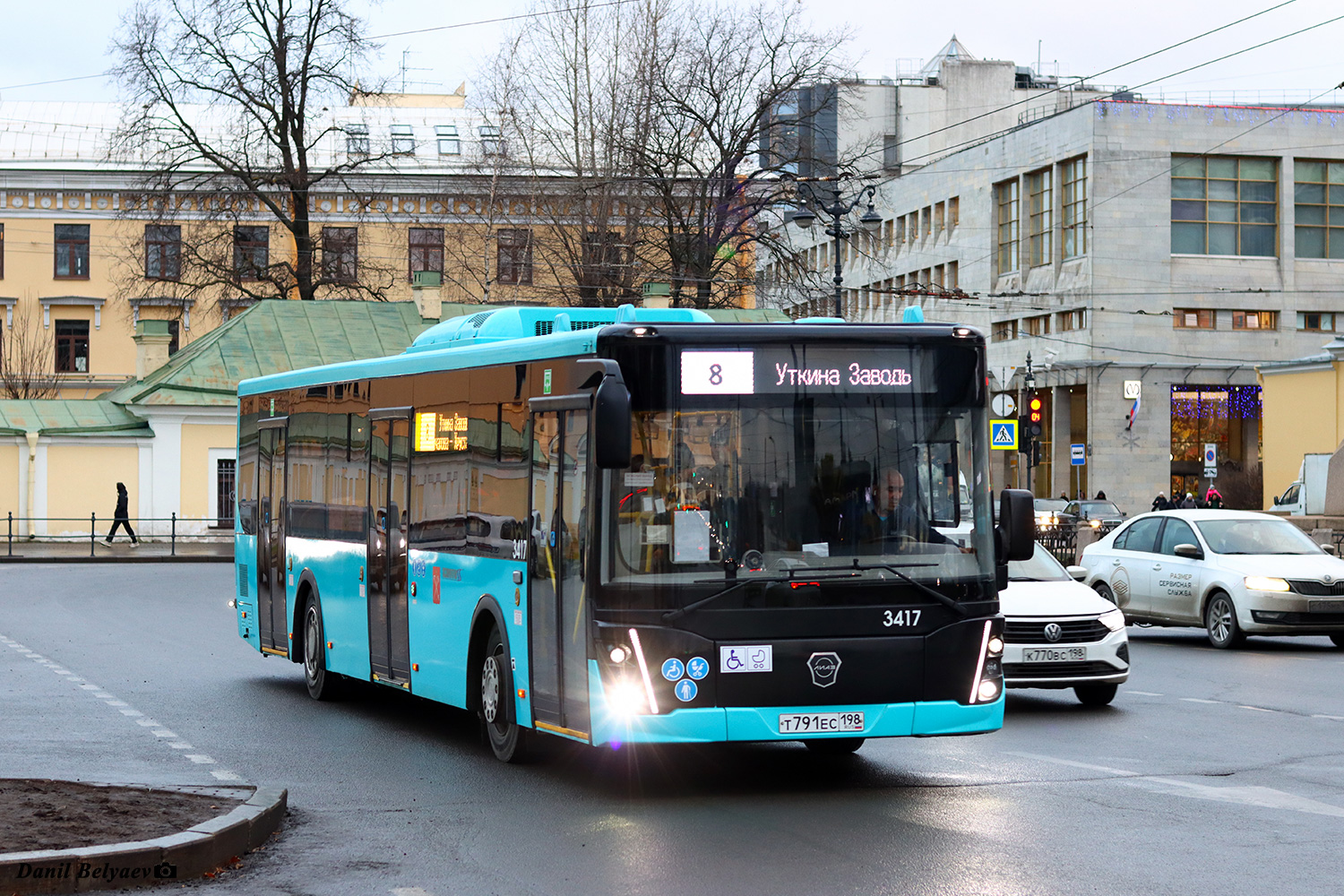 Санкт-Петербург, ЛиАЗ-5292.65 № 3417