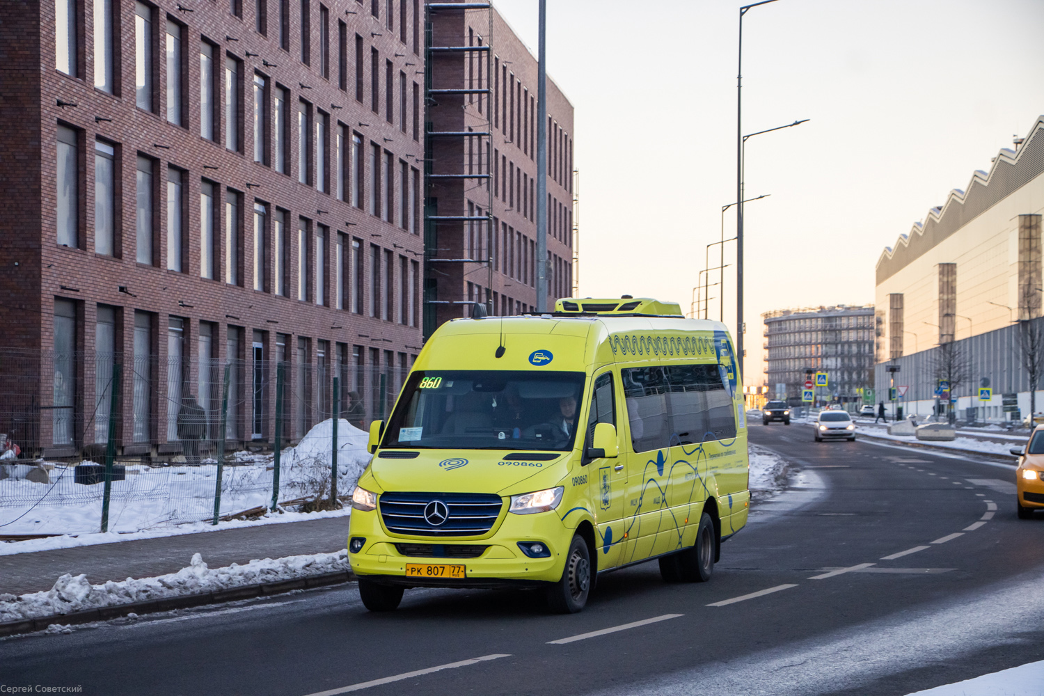 Москва, Луидор-223603 (MB Sprinter) № 090860