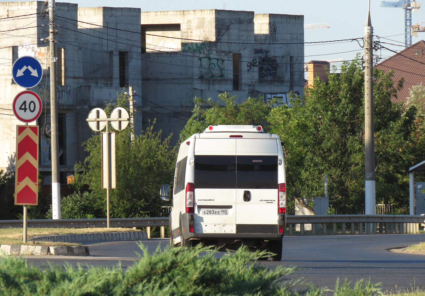 Краснодарский край, Нижегородец-2227W (Citroёn Jumper) № А 283 ЕЕ 193