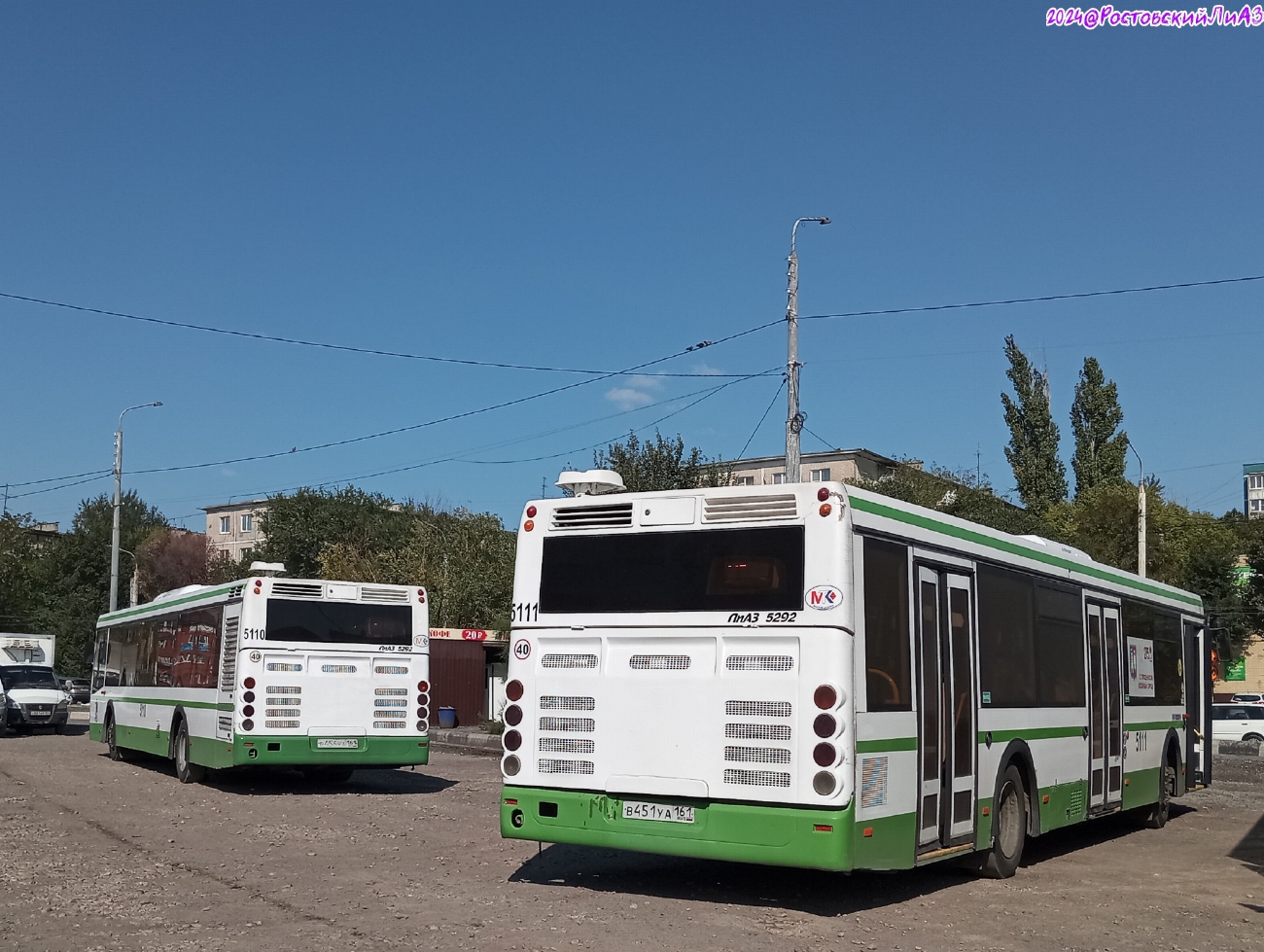 Ростовская область, ЛиАЗ-5292.60 № 5111