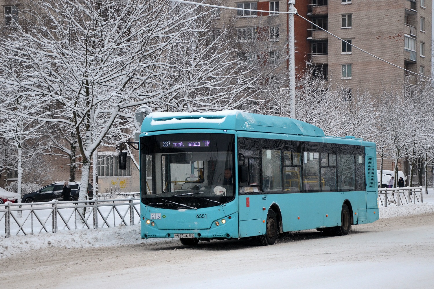 Санкт-Петербург, Volgabus-5270.G4 (CNG) № 6551
