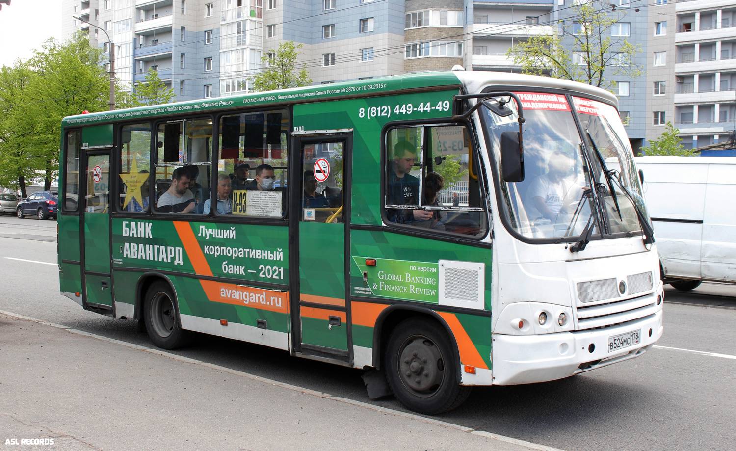 Санкт-Петербург, ПАЗ-320402-05 № n459