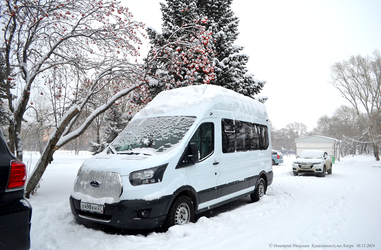 Хабаровский край, Ford Transit FBD [RUS] (X2F.ESG.) № О 498 КН 27