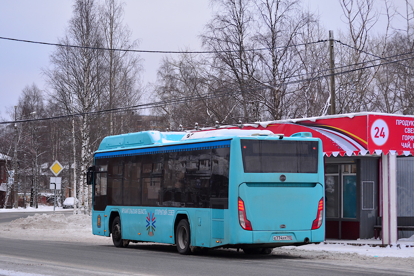 Архангельская область, Lotos-105C02 № Е 774 УР 702