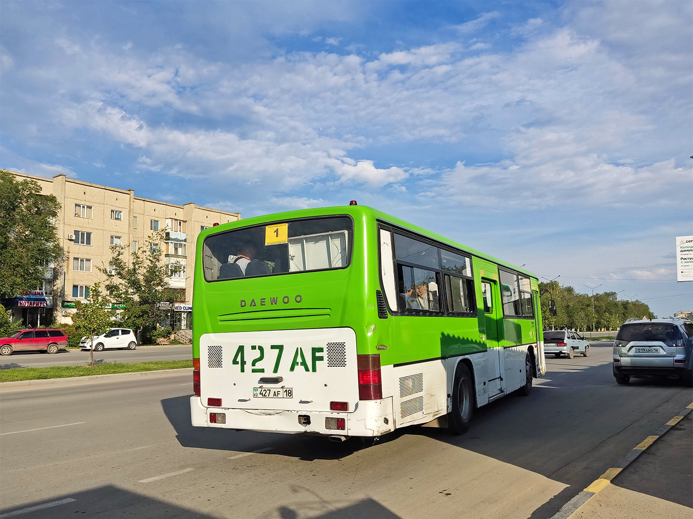 Абайская область, Daewoo BS106 (СемАЗ) № 427 AF 18