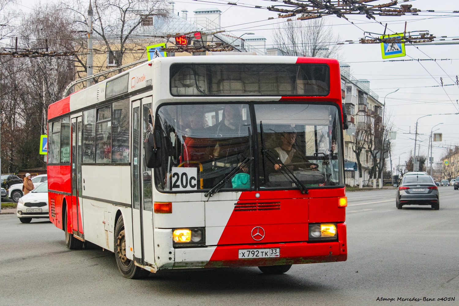 Владимирская область, Mercedes-Benz O405 № Х 792 ТК 33